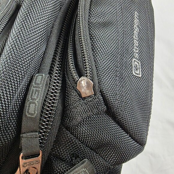Ogio Stratagem Black Backpack Travel School Casual Outdoors Camping Work Wear - Picture 7 of 16